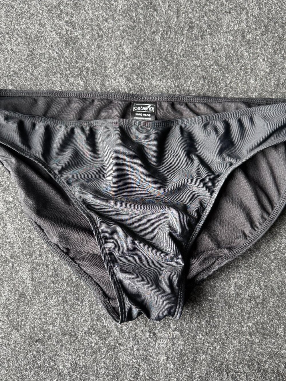 Catalina Black Bikini Bottom XL